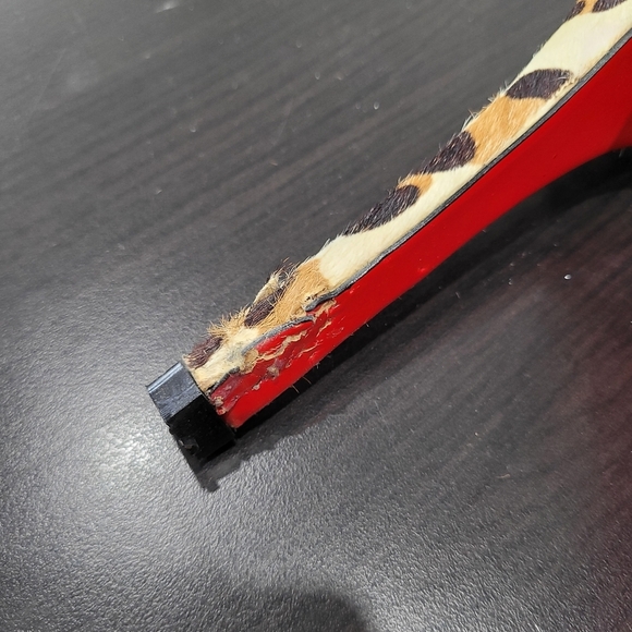 Louboutin Leopard Print Platform Heels - Picture 8 of 10